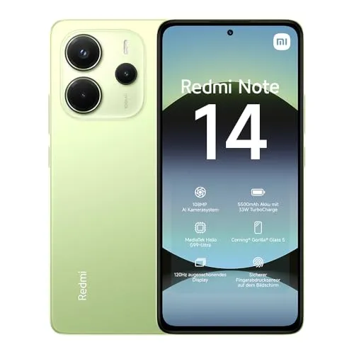 Xiaomi Redmi Note 14 Smartphone von Xiaomi