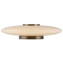 Neuhaus PURE LED-Tischleuchte Pure Vitrum Alu, Eisen, Stahl & Metall Braun Dunkelbraun