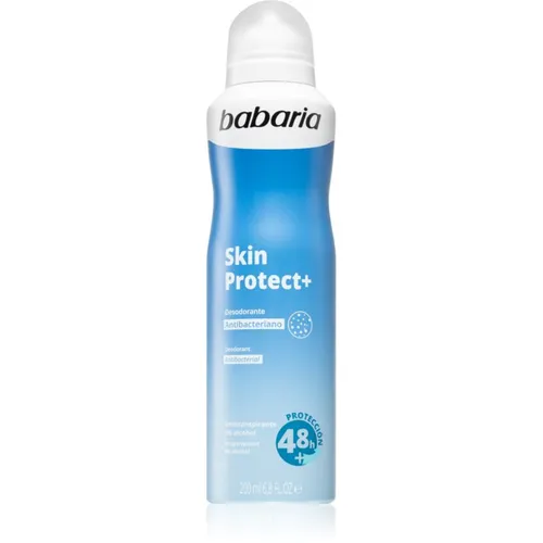 Babaria Deodorant Skin Protect+ Deodorant Spray mit antibakteriellem Zusatz 200 ml