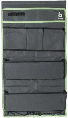 BO-CAMP Hängeregal 6Fach Organizer - Camping-Zubehör mit 6 Fächern für optimale Aufbewahrung. Extrem robust, zusammenfaltbar und aus hochwertigem 600D Oxford Polyester für langlebige Nutzung.