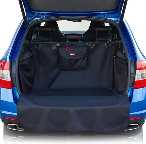 Kofferraumschutz Hund 200x110 cm, Universal für Kombi Kofferraum, Schutzmatte Wa