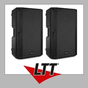 Vonyx VSA120S Aktives Stereo-Lautsprecherset 12