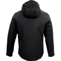 JOB Arbeitsjacke Dachdecker-Winter-Soft Shell Jacke schwarz schwarz XL
