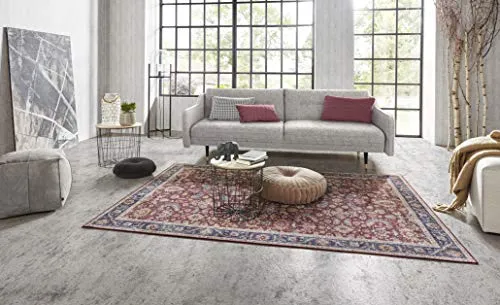 Nouristan Asmar Teppich – Orient-Touch für Ihr Zuhause - Teppich in Orient-Optik, detailreiches Design in kräftigen Farben. Ideal für Wohnzimmer, Esszimmer und mehr – langlebig, pflegeleicht und Fußbodenheizung geeignet.