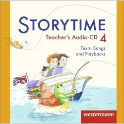 Storytime 3 - 4: Audio-CD 4 - Hörbücher für Kinder, spannende Geschichten zur Förderung der Sprachentwicklung und ideal für kreative Hörabenteuer.