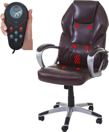 Massage-Bürostuhl MCW-A69 mit Heiz- und Massagefunktion
