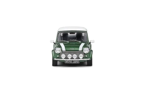 SOLIDO MINI Cooper Sport 1994 - British Racing Grün 1/43 - Modellauto im Maßstab 1/43, detailgetreu und ideal für Sammler und Liebhaber von MINI-Fahrzeugen.