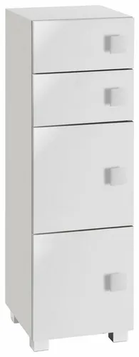 Unterschrank 'Quadra' in Weiß