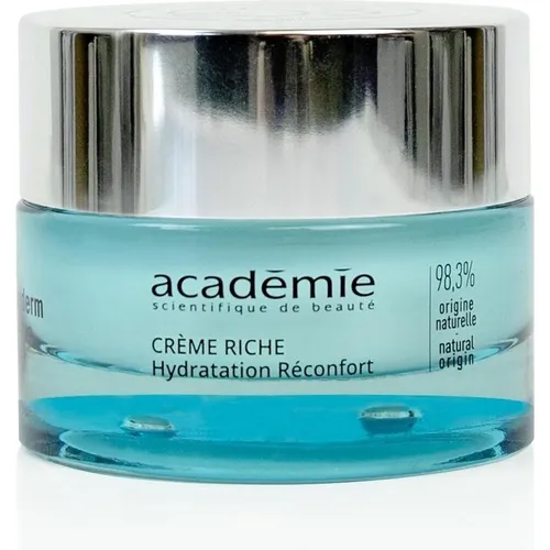 Académie Hydraderm Crème Riche - Intensive Feuchtigkeitspflege 50 ml - Tagespflege mit reichhaltiger Formel für intensive Hydratation und ein geschmeidiges Hautgefühl den ganzen Tag.