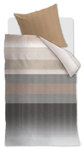 beddinghouse Bettwäsche THEO Satin 135x200 cm - Hochwertige Bettwäsche aus 100% Baumwolle, feuchtigkeitsregulierend und atmungsaktiv für erholsame Nächte. Inklusive 1 Bettbezug und 1 Kissenbezug, behält auch nach häufigem Waschen seinen Farbglanz.