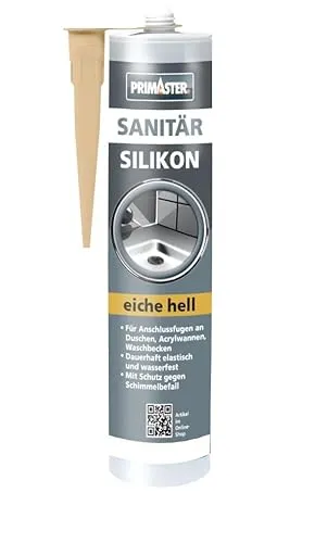 Primaster Sanitär Silikon eiche hell 310 ml Silikon