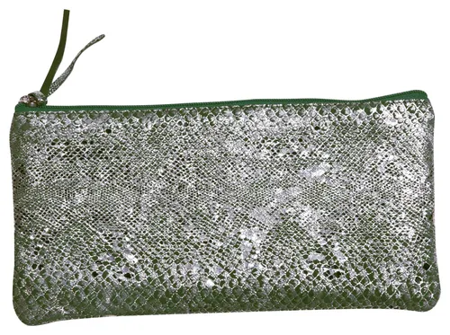 Clairefontaine Céleste Schlamper Leder 22x11 grün