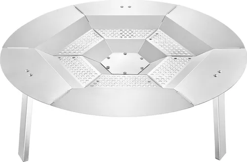 VEVOR Wärmeverteiler für Feuerschale - Feuerkörbe & -schalen, verbessert die Brenneffizienz Ihrer Feuerstelle mit Edelstahl 304 für Langlebigkeit und einfache Reinigung.