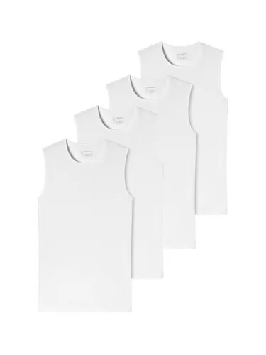 Schiesser Tanktop 95/5 (4-tlg) Tank-top unterhemd unterzieh-shirt