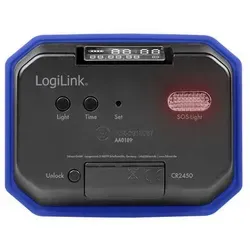 Digitale Parkuhr elektronische Parkscheibe KBA Stvo Zulassung in DE blau