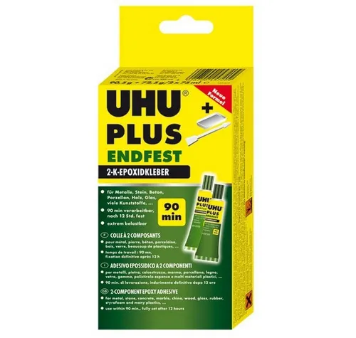 UHU 2-Komponentenkleber Plus Endfest, 163g von Krick