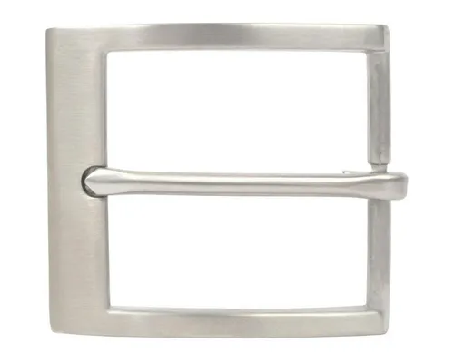 BELTINGER Gürtelschnalle aus massivem Edelstahl 3,5 cm - Buckle Gürtelschließe 35mm Edel-Stahl (1-St)