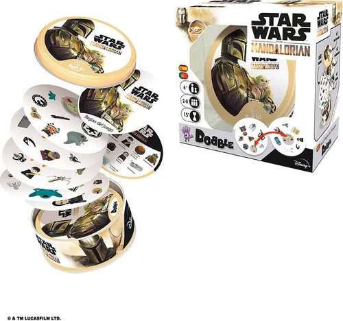Zygomatic Dobble Sw Mandalorian Brettspiel Mehrfarbig 8-11 Years Mehrfarbig 8-11 Years
