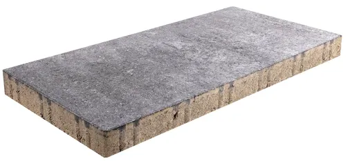 EHL Betonplatte Formo 50 x 25 x 4 cm weiß anthrazit nuanciert
