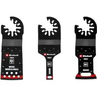 Einhell Multitool-Set mit Universalaufnahme für Holz und Metall 3-teilig