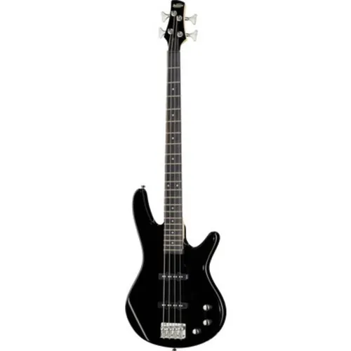 Ibanez GIO Series GSR180-BK - E-Bass Gitarre in Schwarz, ideal für Einsteiger mit glänzendem Finish und stabilen Stimmmechaniken