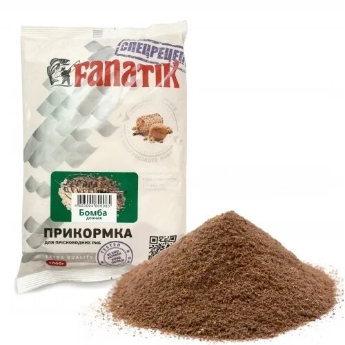 Angelfutter «GRUNDBOMBE» FANATIK  Lockfutter Anfutter Aroma Karamell Universal