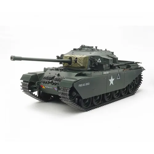 Tamiya 300056045 - 1:16 RC Brit. Centurion Mk.III Full-Opt. - RC-Modellbau: Detailliertes und voll ausgestattetes Modell des britischen Panzers, ideal für Sammler und Modellbau-Enthusiasten.