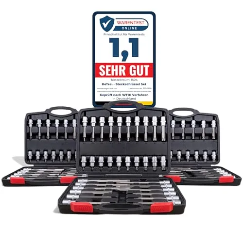 DeTec Steckschlüssel Satz 1/2