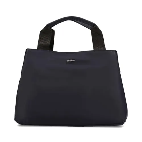 Picard Shopper Happy aus Nylon - Shopper aus robustem, wasserabweisendem Nylon mit edler Glanzoptik, ideal für Stadt und Strand. Mit mehreren Fächern für optimale Organisation.