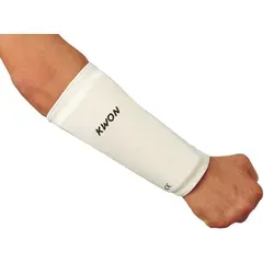 BAY-Sports Armschoner Unterarmschutz - Kampfsportzubehör aus dauerelastischem Baumwoll-Elastan-Material, waschmaschinenfest und in den Größen XS - XL erhältlich, bietet optimalen Schutz und Tragekomfort.