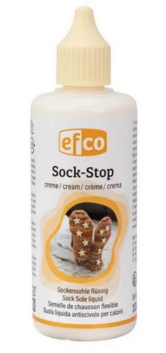 efco creative Socken Sock-Stop Latex-Emulsion - Wintersocken mit rutschfestem Sock-Stop für sichere Sohlen, ideal für Teppiche und Läufer, sorgt für Stabilität und Sicherheit im Alltag.