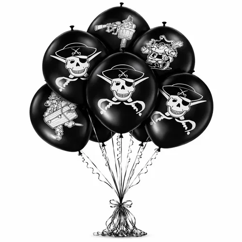 Luftballons Schwarz von Folat