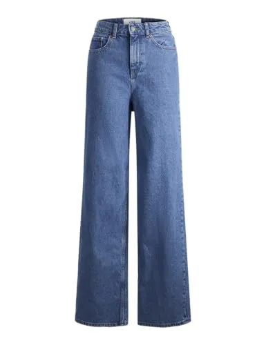 JACK & JONES Damen Jjxx Jxtokyo Wide Hw Nr6002 Noos Jeans - Damen-Jeanshose mit weitem Bein, High Waist und klassischem Fünf Pocket Style für einen lässigen Look.