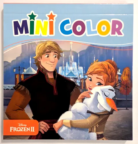 Disneys Frozen Mini Malbuch für Kinder 24 Motive Malbücher zum Ausmalen Malen