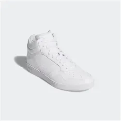 adidas Sportswear HOOPS 4.0 MID Sneaker - Weiß, Größe 45 EU - Sportliche Knöchelsneaker aus Synthetik mit Gummisohle, ideal für Laufen und Freizeit. Fällt klein aus, bitte eine Größe größer bestellen.