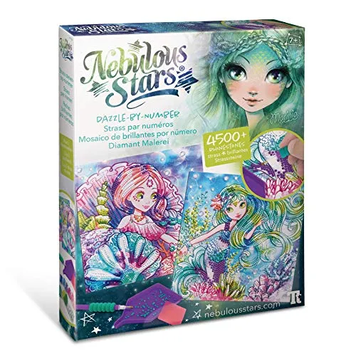 Nebulous Stars Kreativset Strass nach Zahlen Marinia - Diamant-Malerei, Kreativset, funkelnde Diamantkunst, Malen nach Zahlen, Künstlerisches Spielzeug, Geschenkidee, Bastelset ab 7 Jahren