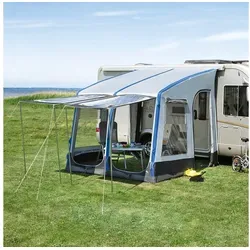 dwt Vorzelt Space Air HQ/ High inkl. zwei Distanzpolster-Sets, (1 tlg) grau 375 cm x 280 cm x 250 cm