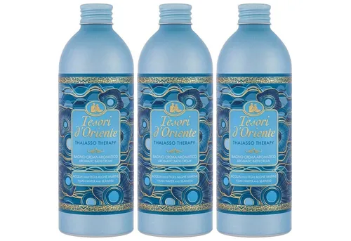 X Tesori d'Oriente Thalasso Therapy Schaumbad 500 ml - Erleben Sie ein entspannendes Schaumbad mit maritimem Duft. Ideal für eine wohltuende Auszeit, sorgt die großzügige 500 ml Flasche für langanhaltenden Badegenuss.