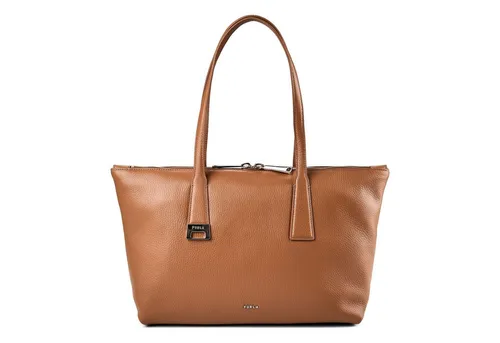Furla Olivia Shopper Tasche M aus Leder 32 cm in Braun - Elegante Furla Olivia Shopper Tasche M aus hochwertigem Leder, ideal für den täglichen Gebrauch. Stilvolles Design trifft auf praktische Größe.