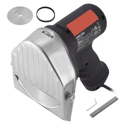 Elektrisches Shawarma-Messer von SucceBuy, 80 W, professionelles türkisches Kebab-Messer, handelsüblicher Kreiselschneider aus Edelstahl, Φ4