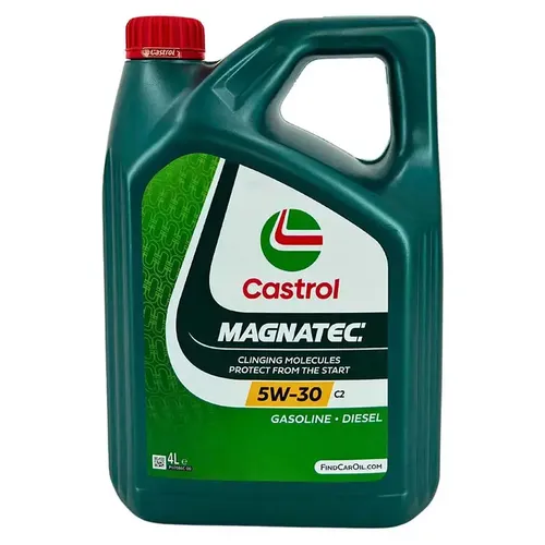 Castrol Magnatec 5W-30 C2 Motoröl - Hochleistungs-Motoröl mit intelligenter Molekültechnologie, die den Motor vor Verschleiß schützt und für eine optimale Leistung sorgt.
