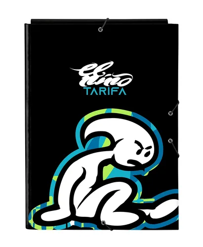 EL NIño Green Bali – Folio Folder with 3 Flaps, Ideal for Children of Different