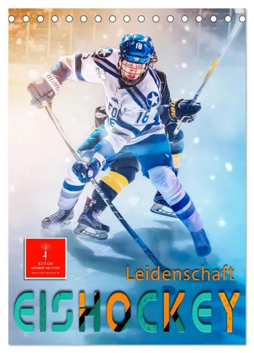 Peter Roder | Eishockey Leidenschaft (Tischkalender 2026 DIN A5 hoch),...