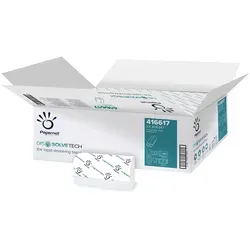 Papierhandtücher 2-lagig Multifold H 3 - 3000 Stück - Papierhandtücher für Gastronomie, super soft und aus Zellstoff MIX, ideal für H2 H 3/Xpress Spender, gefaltete Maße 20,3 x 8 cm, entfaltet 20,3 x 32 cm.