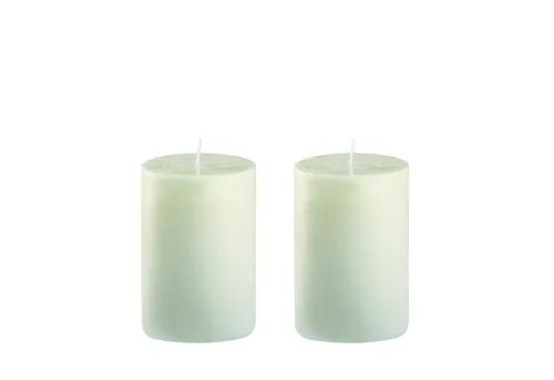 blomus Duftkerze Nachfüllkerzen Set -FRAGA- Ersatzkerzen, Duftkerzen aus Sojawachs (2-tlg), lange Brenndauer, zeitloses Design, angenehme Düfte