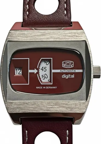 UMF Ruhla Automatikuhr Herrenuhr Automatik - Armbanduhren mit neuem UMF-Kaliber 24-34-2 für präzise Zeitmessung, 10 ATM wasserdicht und limitierte Auflage – ein exklusives Zeitmesserlebnis.