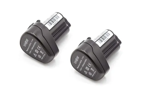 vhbw Akku passend für Metabo KPA 10.8 400, PowerLed 12, PowerImpact 12, Akku Akku Li-Ion 1500 mAh (10,8 V), Leistungsfähige Austausch-Akkus für Werkzeug Powertools wie