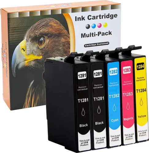kompatible Druckerpatronen für Epson T1281, T1282, T1283, T1284 - Epson Stylus Office Serie BX305f, SX125, SX235w, SX425W, SX435w, SX445W, S22 5