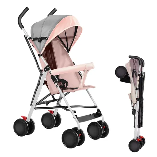 Kinderwagen Buggy Kinderbuggy klappbar Sportwagen Faltbar 360° Räder Sonnenne...
