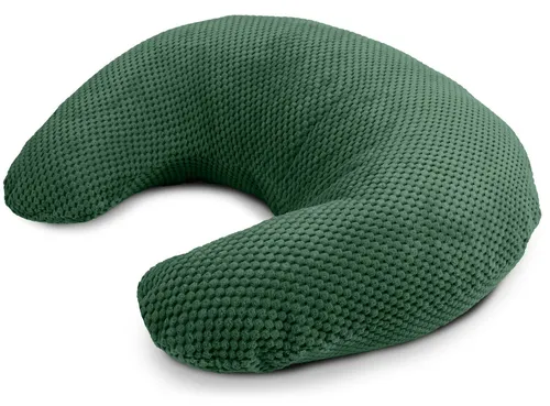 Amilian Stillkissen - Stillmond - Schwangerschaftskissen - Lagerungskissen, Schwangerschaftskissen klein - Kissen für Stillzeit - pregnancy pillow, mit Füllung und abnehmbarem Bezug - maschinenwaschbar